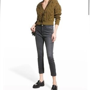 Frame Ali High-Rise Cigarette Jeans